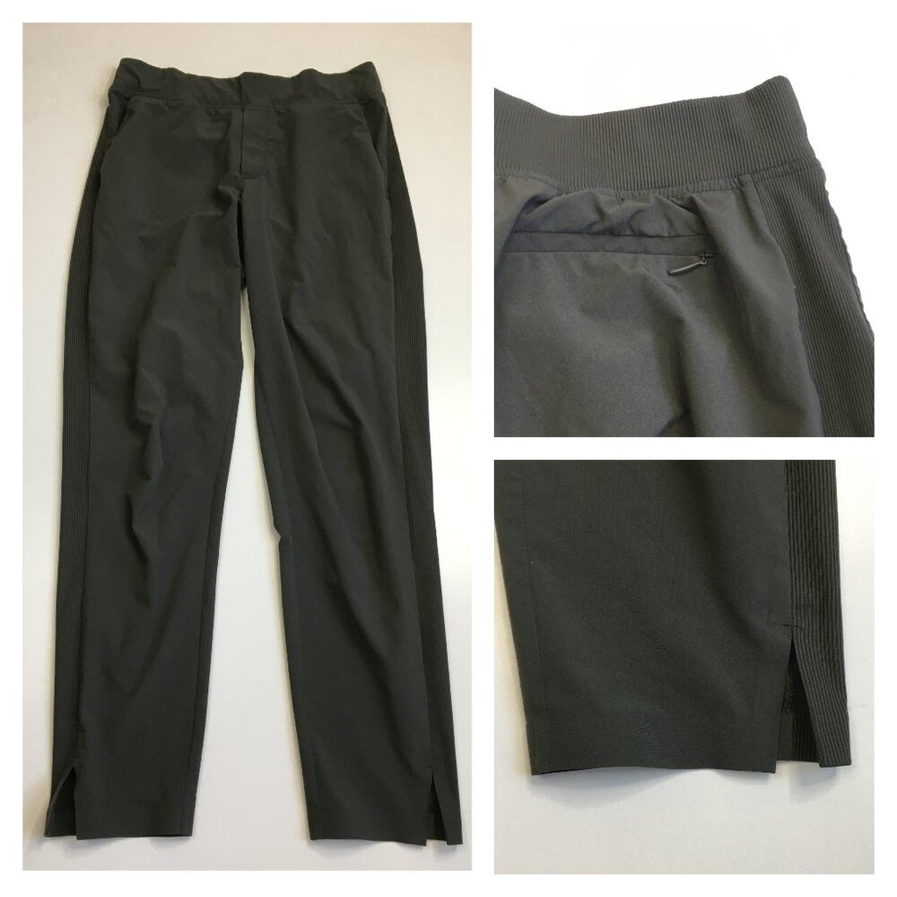 Women's Black Pull-On Knit Waist Pants